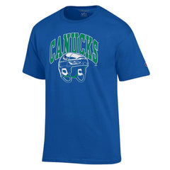Vancouver Canucks Champion Helmet T-Shirt -  NHL T-shirts