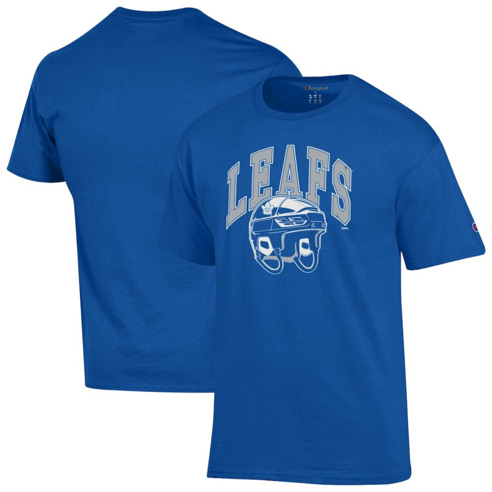 Toronto Maple Leafs Champion Helmet T-Shirt -  NHL T-shirts