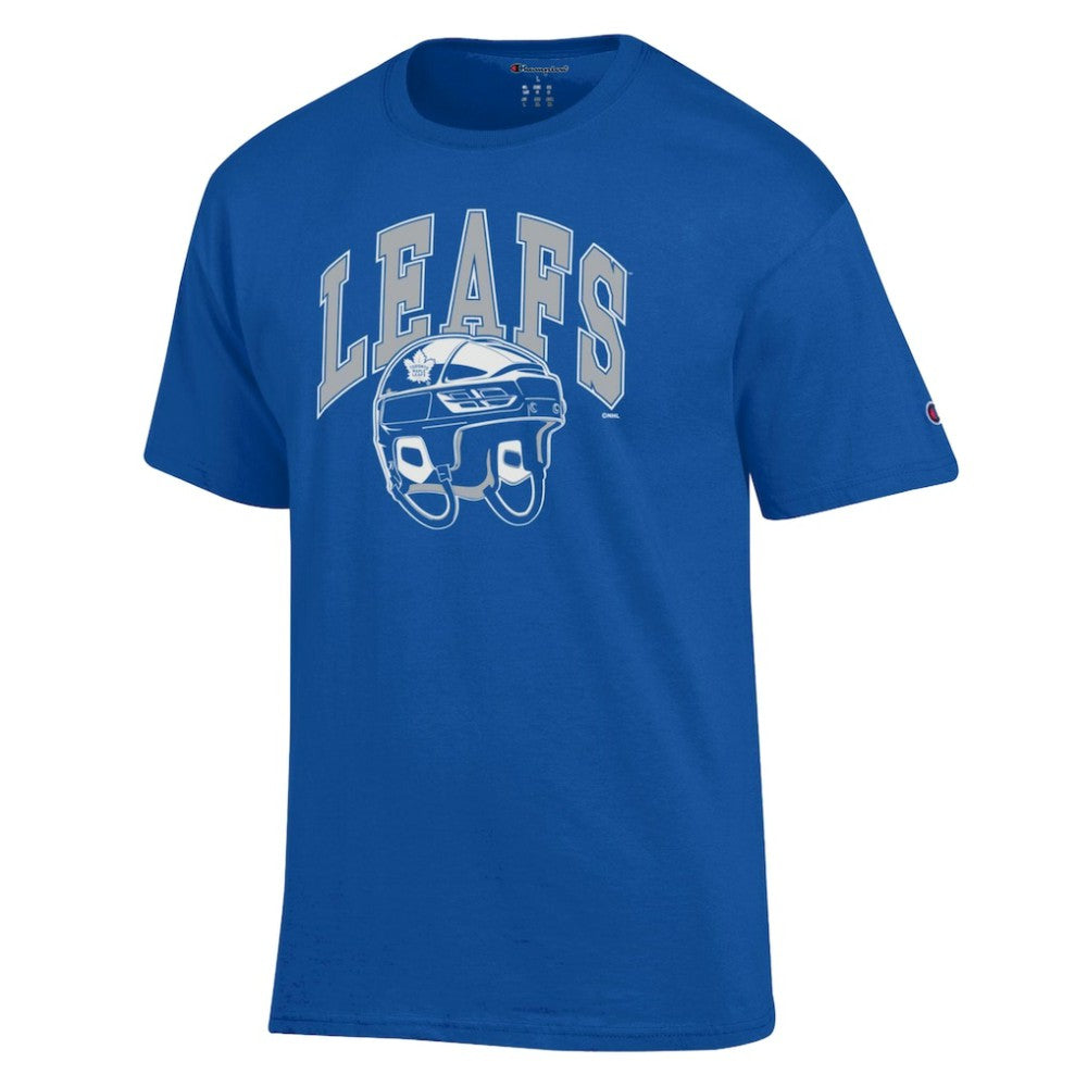 Toronto Maple Leafs Champion Helmet T-Shirt -  NHL T-shirts