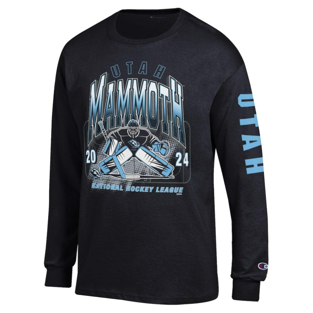 Utah Mammoth Champion Long Sleeve Jersey T-Shirt -  NHL T-shirts