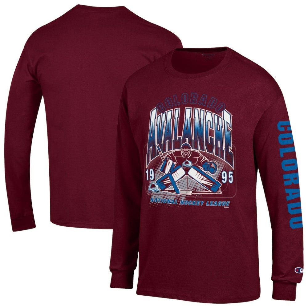 Colorado Avalanche Champion Long Sleeve Jersey T-Shirt -  NHL T-shirts