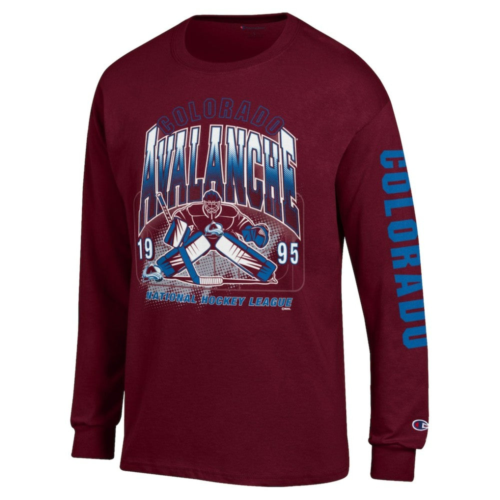 Colorado Avalanche Champion Long Sleeve Jersey T-Shirt -  NHL T-shirts