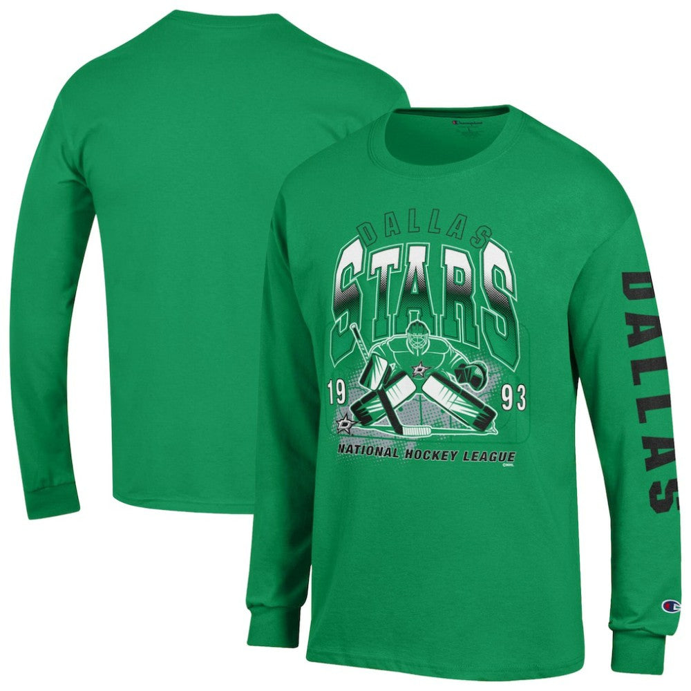 Dallas Stars Champion Long Sleeve Jersey T-Shirt -  NHL T-shirts