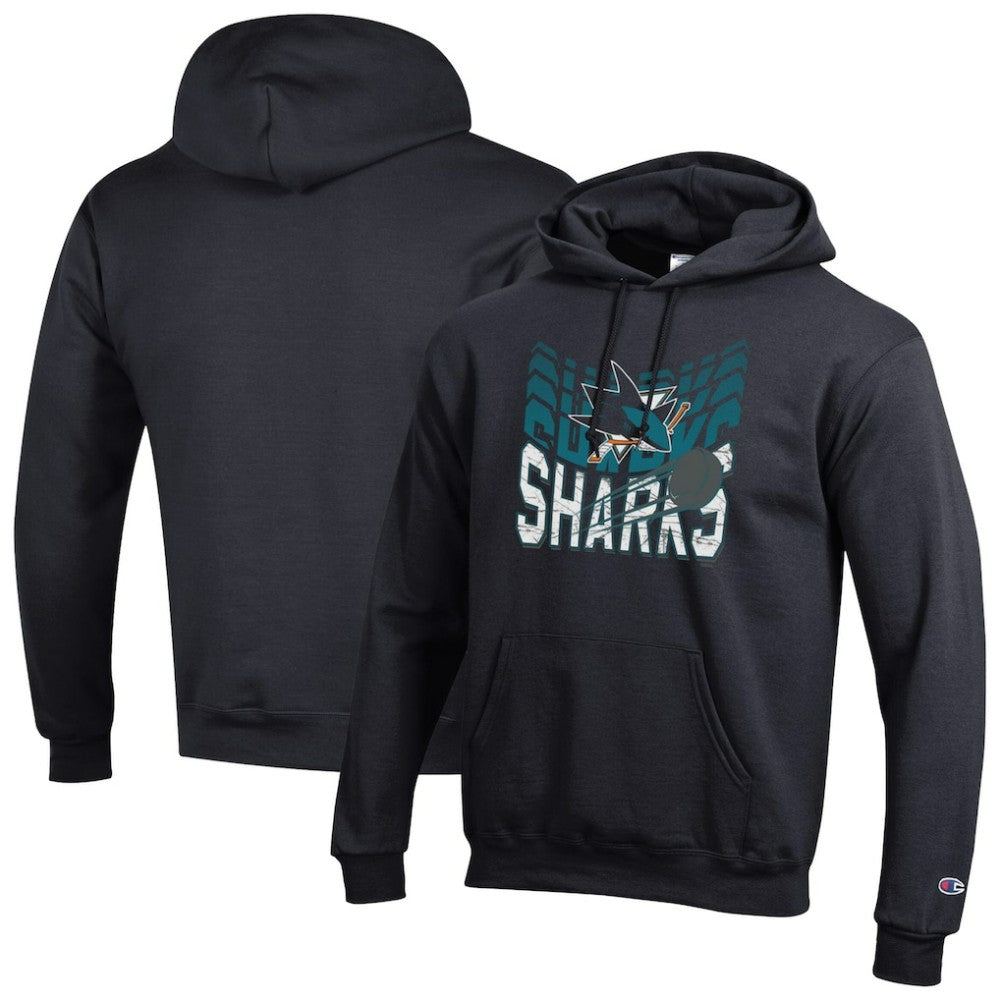 San Jose Sharks Champion Powerblend Hoodie -  NHL Hoodies