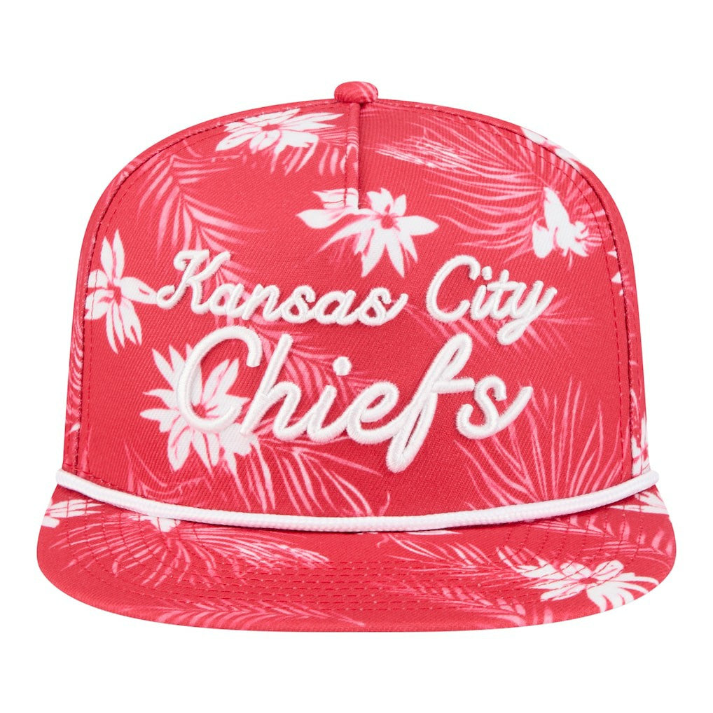 Kansas City Chiefs Palm Print A-Frame 9FIFTY Snapback Hat | NFL New