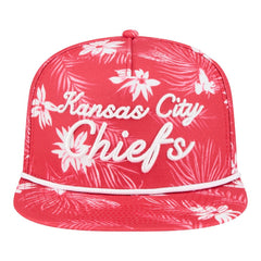 Kansas City Chiefs Palm Print A-Frame 9FIFTY Snapback Hat | NFL New