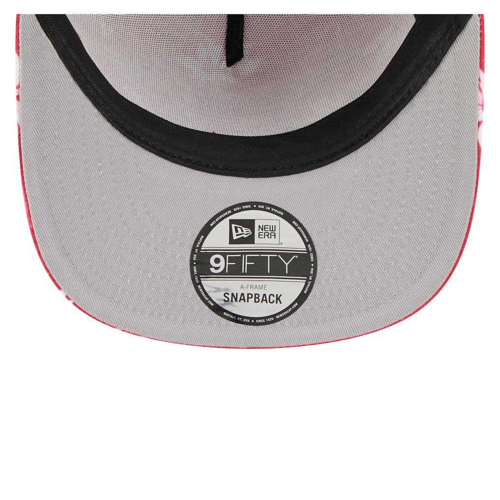 Kansas City Chiefs Palm Print A-Frame 9FIFTY Snapback Hat | NFL New