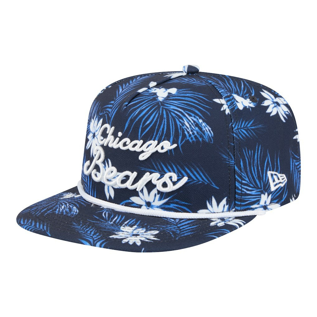 Chicago Bears Palm Print A-Frame 9FIFTY Snapback Hat | NFL Sale