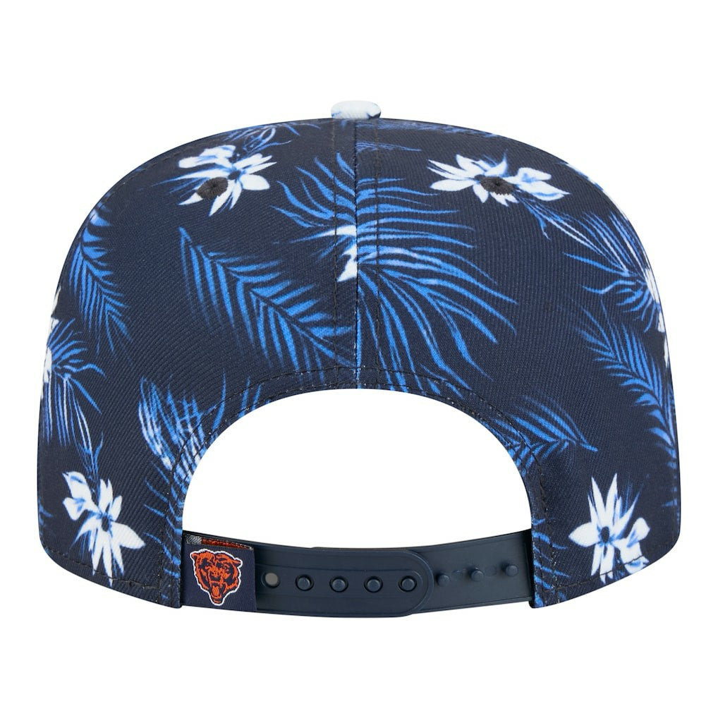 Chicago Bears Palm Print A-Frame 9FIFTY Snapback Hat | NFL Sale