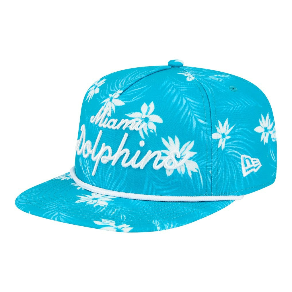 Miami Dolphins Palm Print A-Frame 9FIFTY Snapback Hat | NFL On sale