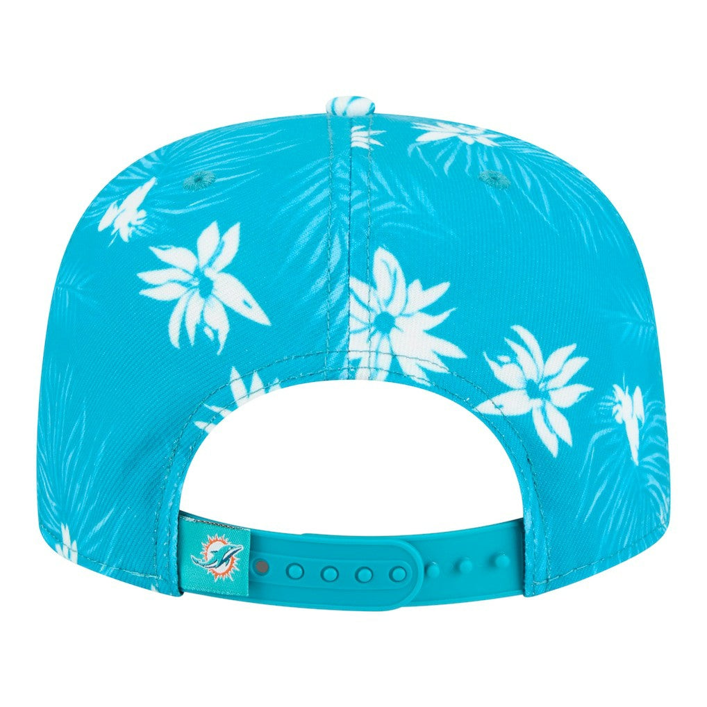 Miami Dolphins Palm Print A-Frame 9FIFTY Snapback Hat | NFL On sale