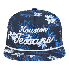 Houston Texans Palm Print A-Frame 9FIFTY Snapback Hat | NFL Online