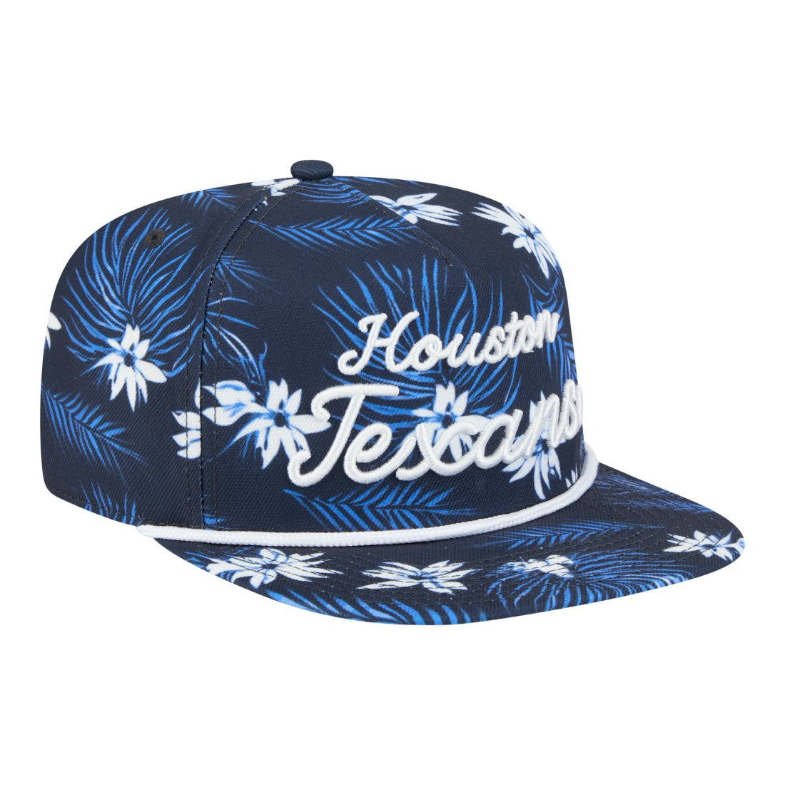 Houston Texans Palm Print A-Frame 9FIFTY Snapback Hat | NFL Online