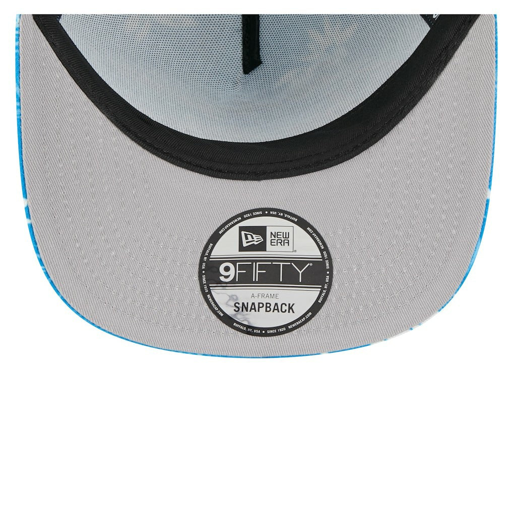 Los Angeles Chargers Palm Print A-Frame 9FIFTY Snapback Hat | NFL Outlet