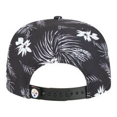 Pittsburgh Steelers Palm Print A-Frame 9FIFTY Snapback Hat | NFL On sale