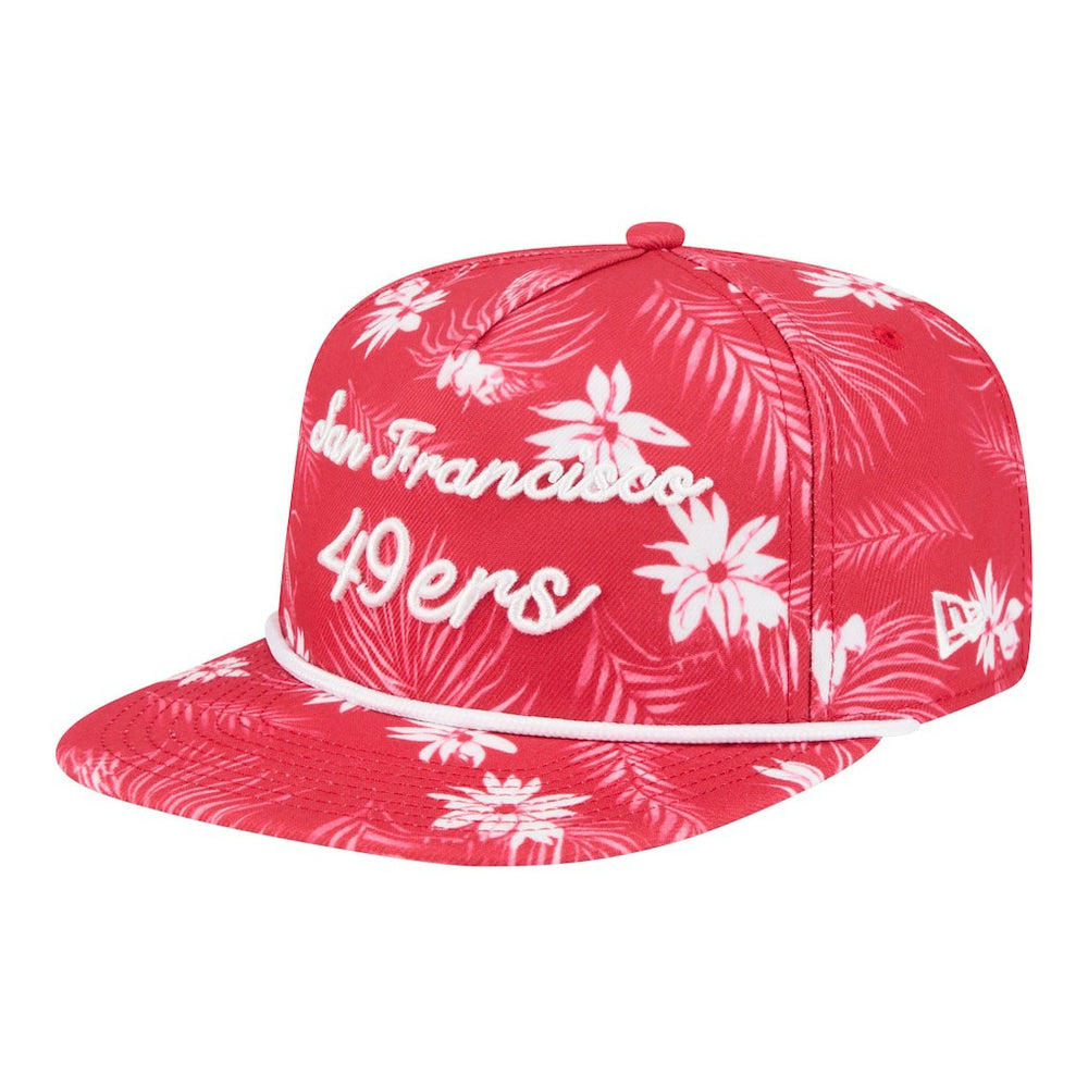 San Francisco 49ers Palm Print A-Frame 9FIFTY Snapback Hat | NFL Outlet