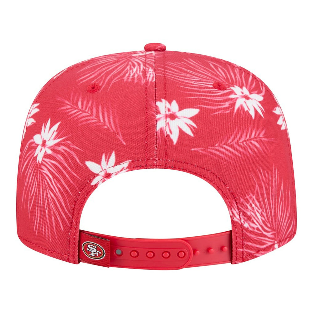 San Francisco 49ers Palm Print A-Frame 9FIFTY Snapback Hat | NFL Outlet