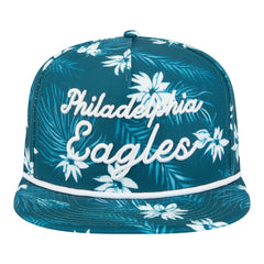 Philadelphia Eagles Palm Print A-Frame 9FIFTY Snapback Hat | NFL Outlet