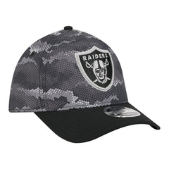 Las Vegas Raiders Camo A-Frame 39THIRTY Flex Hat | NFL Hot