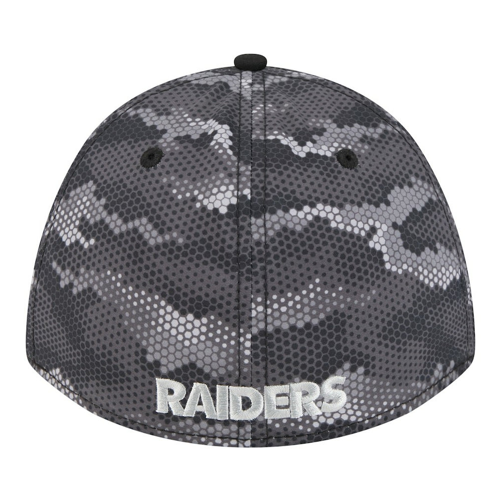 Las Vegas Raiders Camo A-Frame 39THIRTY Flex Hat | NFL Hot