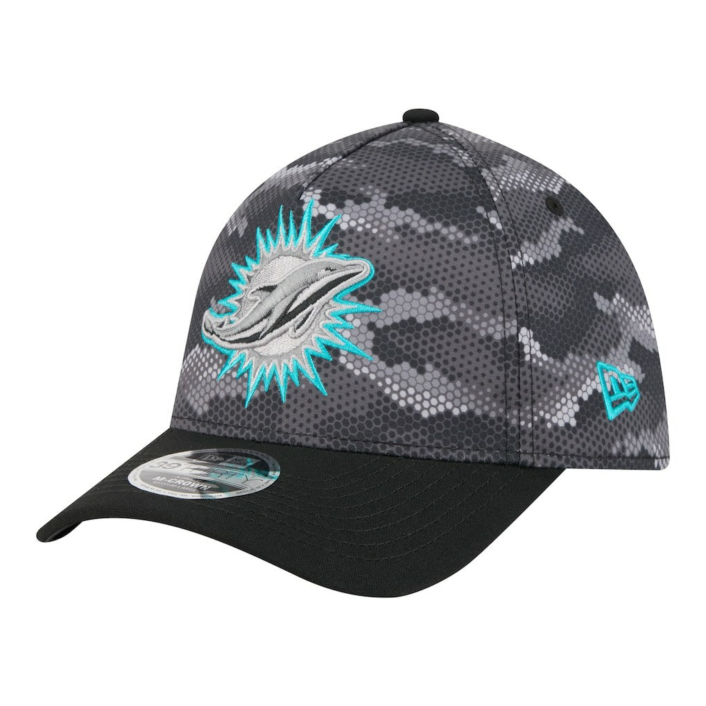Miami Dolphins Camo A-Frame 39THIRTY Flex Hat | NFL Near me