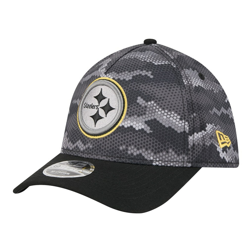 Pittsburgh Steelers Camo A-Frame 39THIRTY Flex Hat | NFL Online