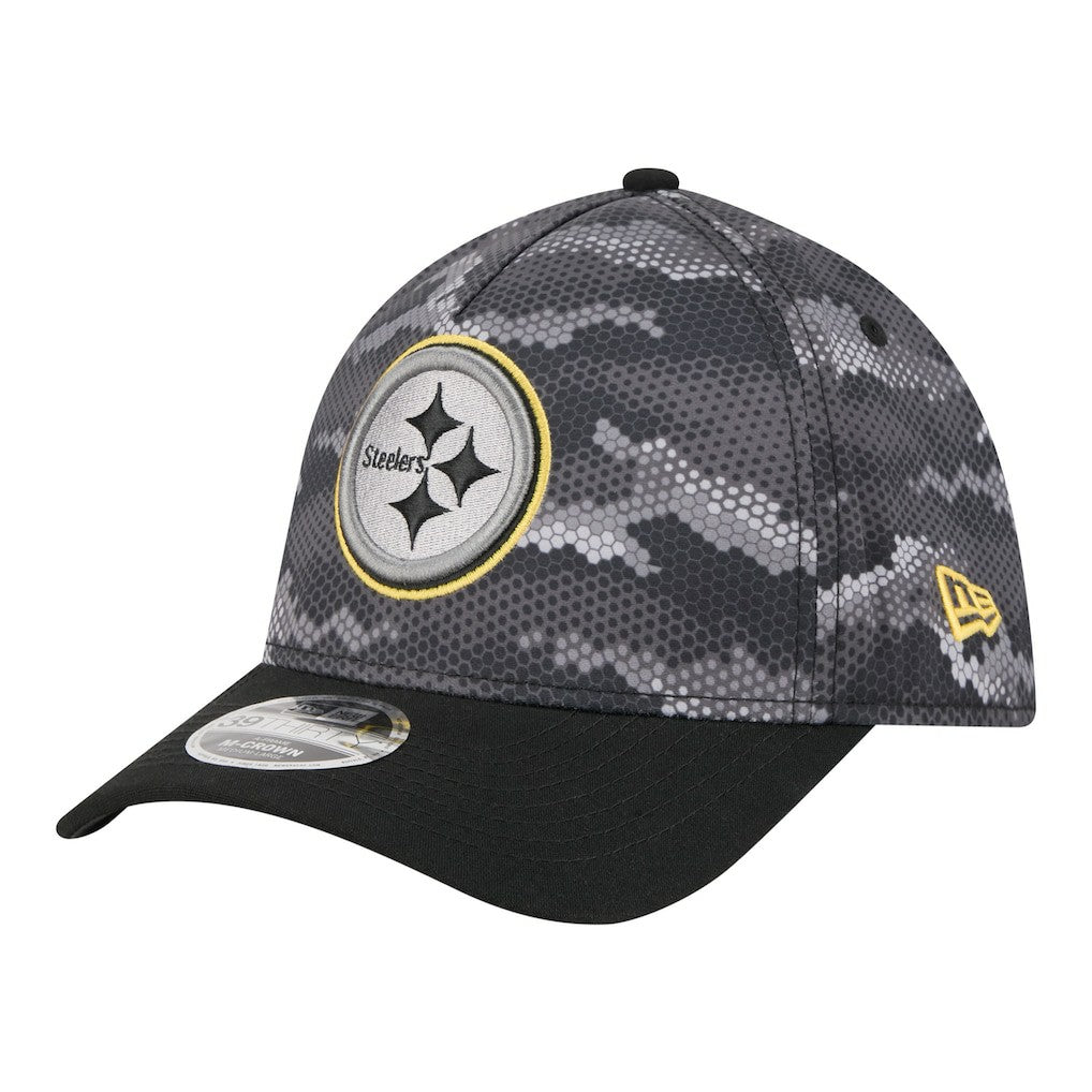 Pittsburgh Steelers Camo A-Frame 39THIRTY Flex Hat | NFL Online