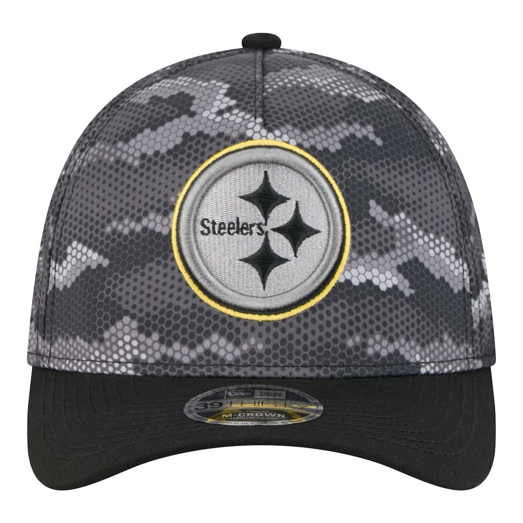 Pittsburgh Steelers Camo A-Frame 39THIRTY Flex Hat | NFL Online