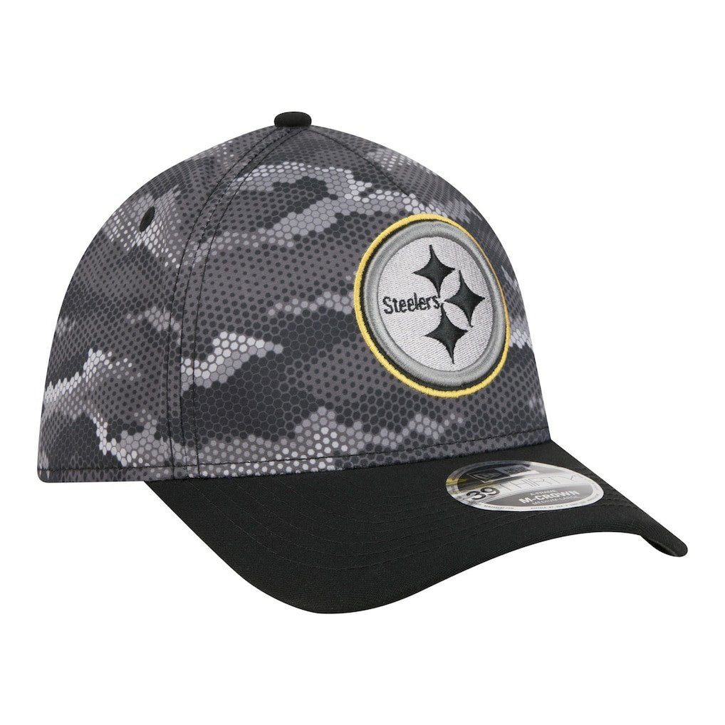 Pittsburgh Steelers Camo A-Frame 39THIRTY Flex Hat | NFL Online