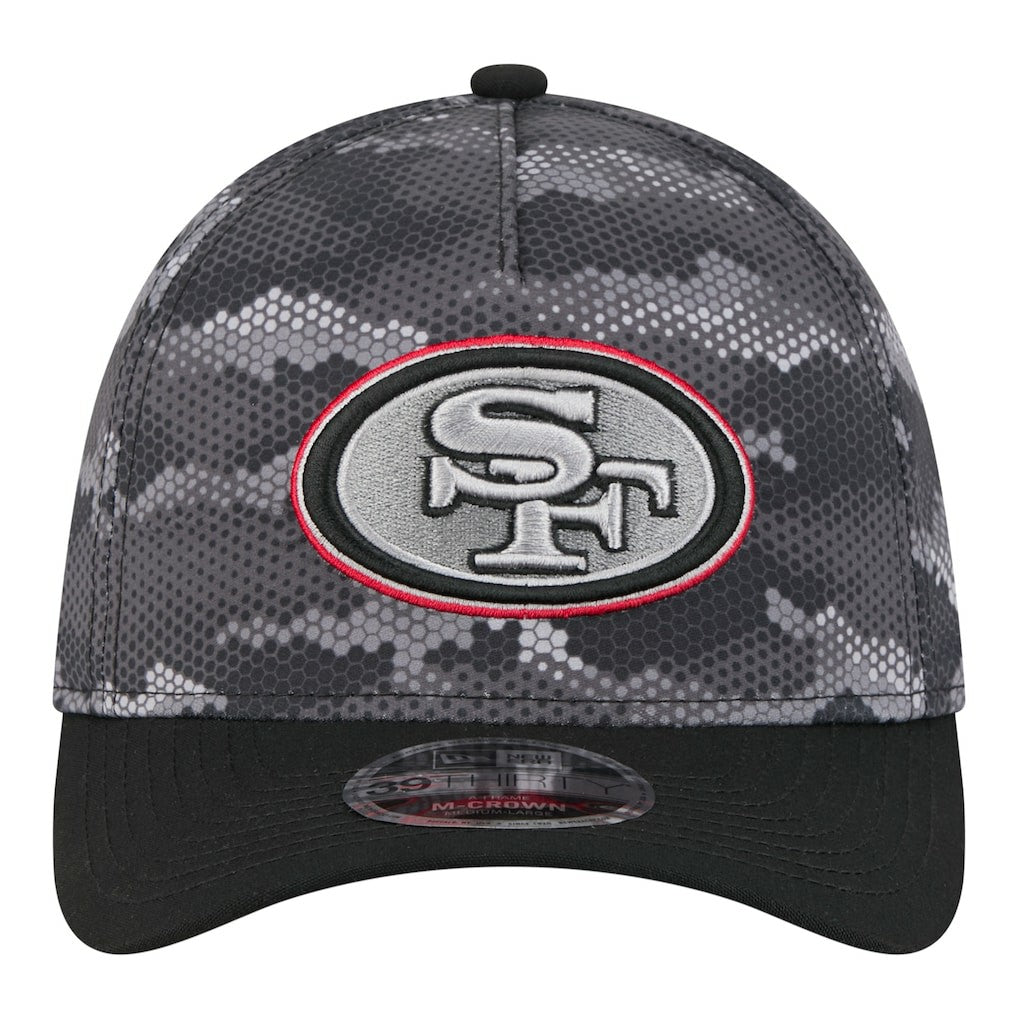 San Francisco 49ers Camo A-Frame 39THIRTY Flex Hat | NFL On sale