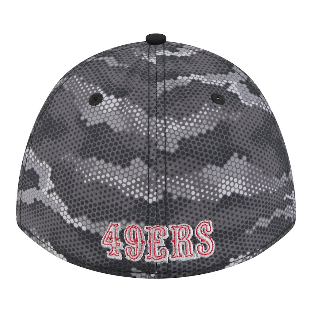 San Francisco 49ers Camo A-Frame 39THIRTY Flex Hat | NFL On sale