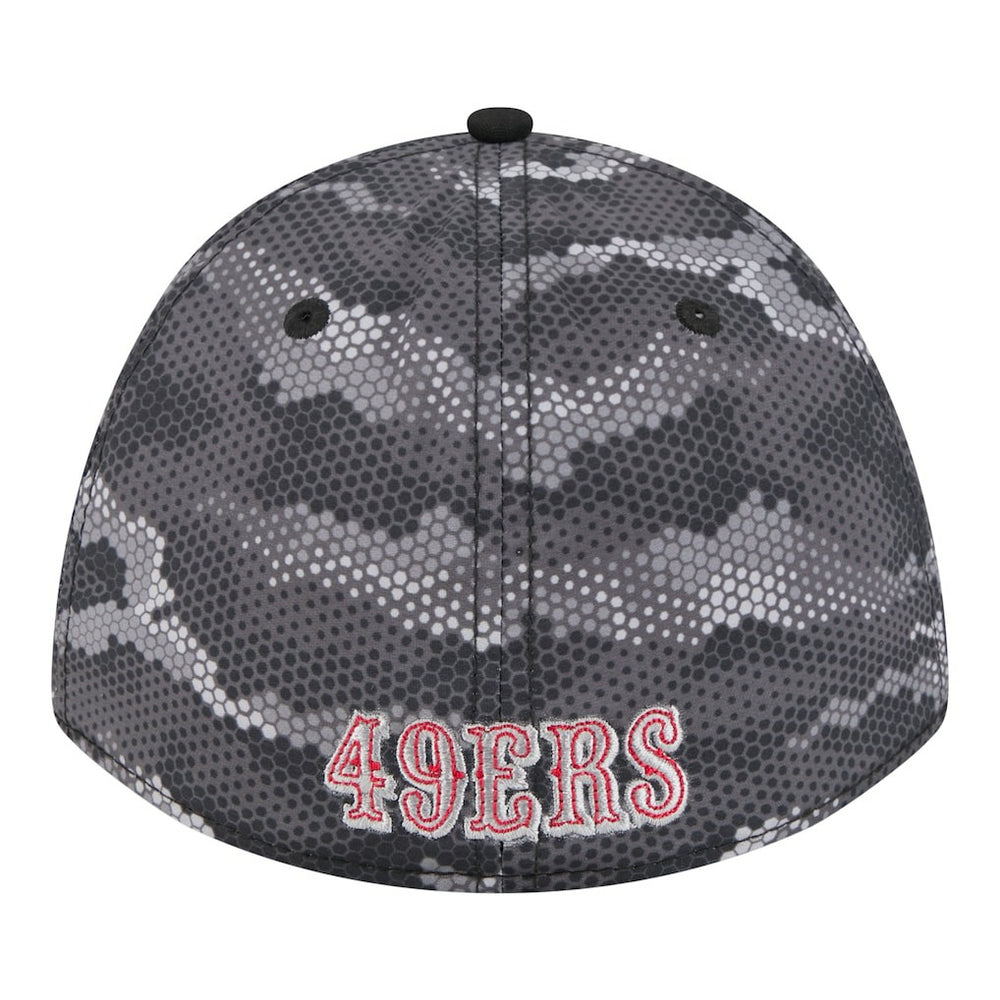 San Francisco 49ers Camo A-Frame 39THIRTY Flex Hat | NFL On sale