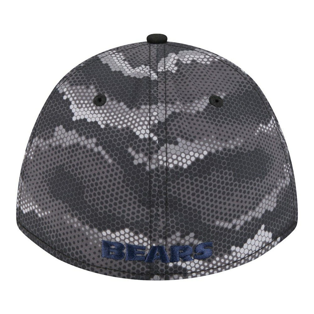 Chicago Bears Camo A-Frame 39THIRTY Flex Hat | NFL On sale