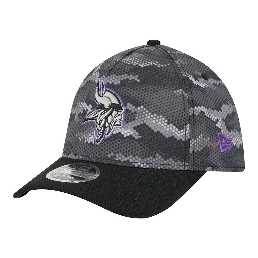 Minnesota Vikings Camo A-Frame 39THIRTY Flex Hat | NFL On sale