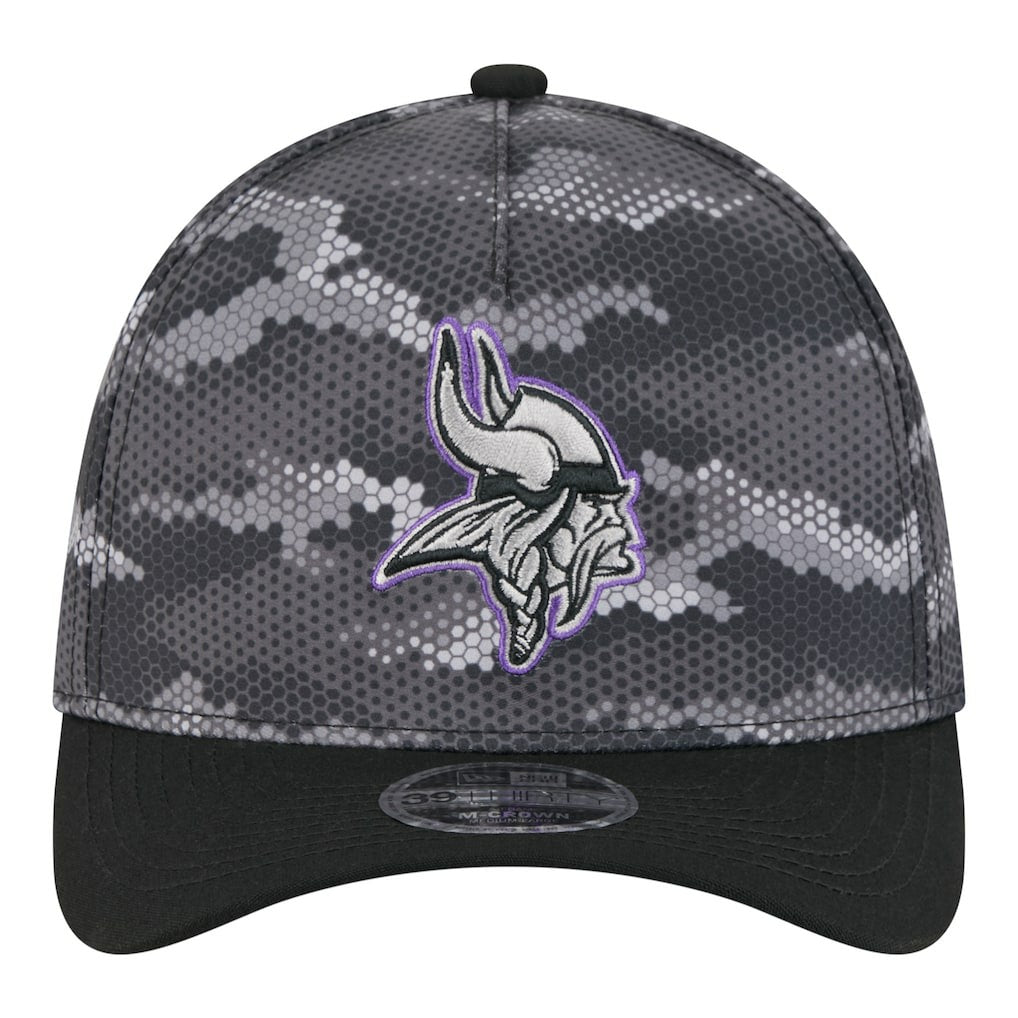 Minnesota Vikings Camo A-Frame 39THIRTY Flex Hat | NFL On sale