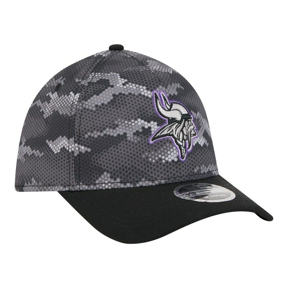 Minnesota Vikings Camo A-Frame 39THIRTY Flex Hat | NFL On sale