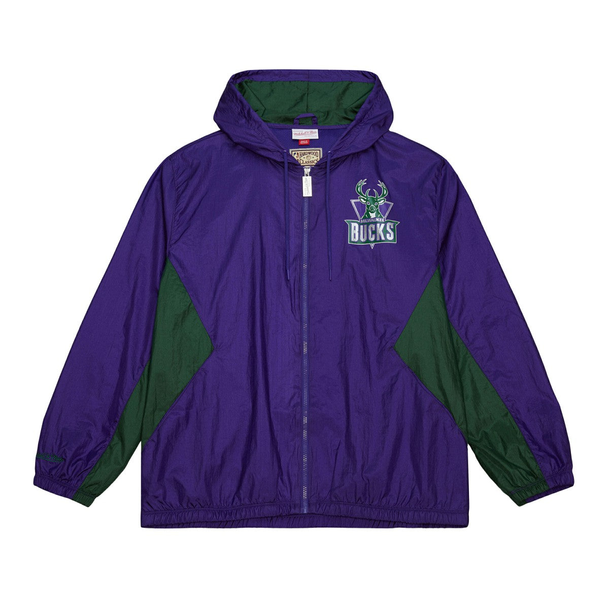 Purple Milwaukee Bucks Playmaker Full-Zip Hooded Windbreaker Jacket | NBA