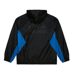 Black Minnesota Timberwolves Playmaker Full-Zip Hooded Windbreaker Jacket | NBA