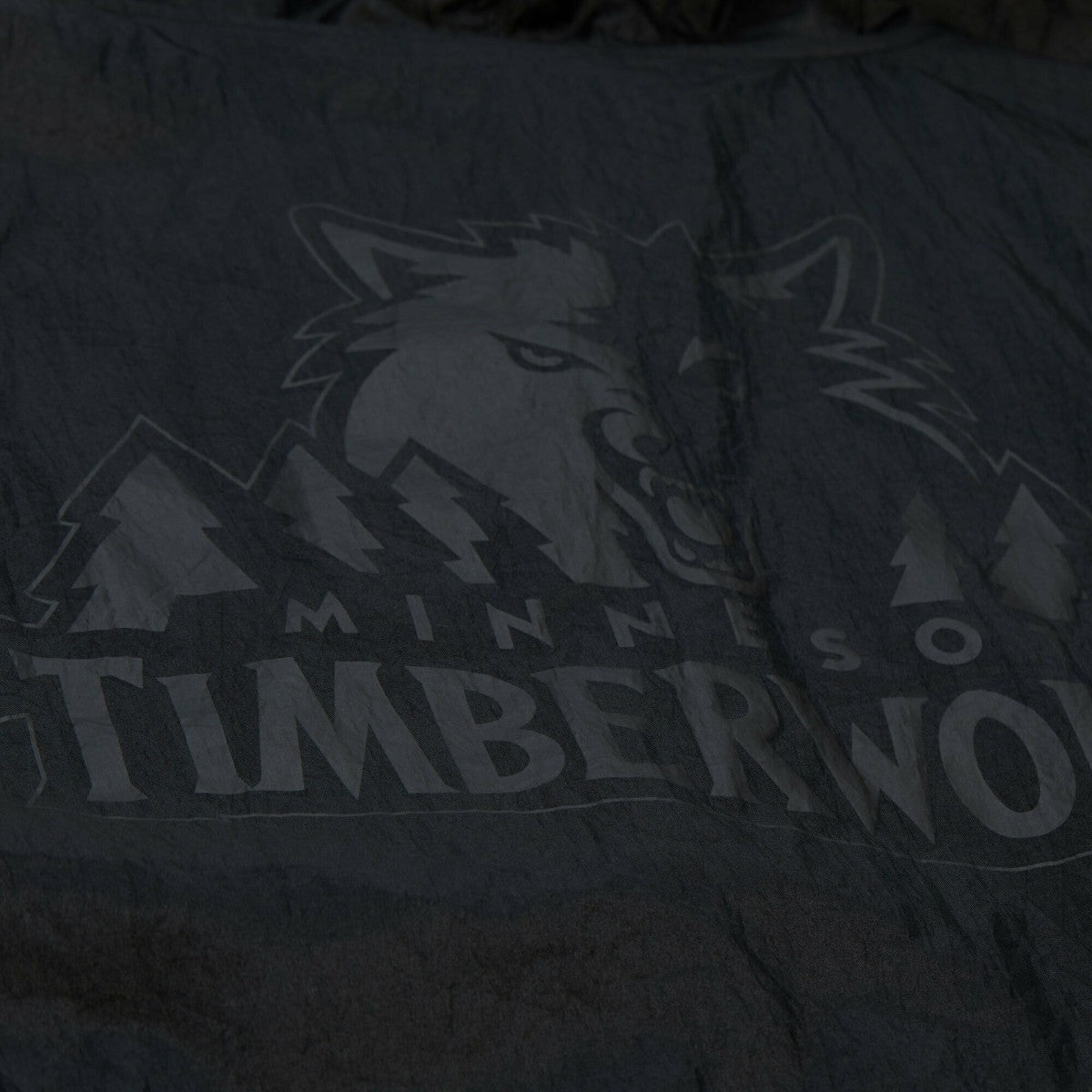 Black Minnesota Timberwolves Playmaker Full-Zip Hooded Windbreaker Jacket | NBA