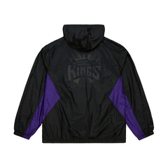 Black Sacramento Kings Playmaker Full-Zip Hooded Windbreaker Jacket | NBA