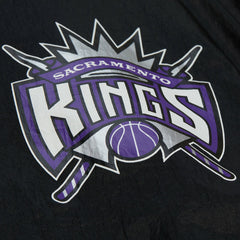 Black Sacramento Kings Playmaker Full-Zip Hooded Windbreaker Jacket | NBA