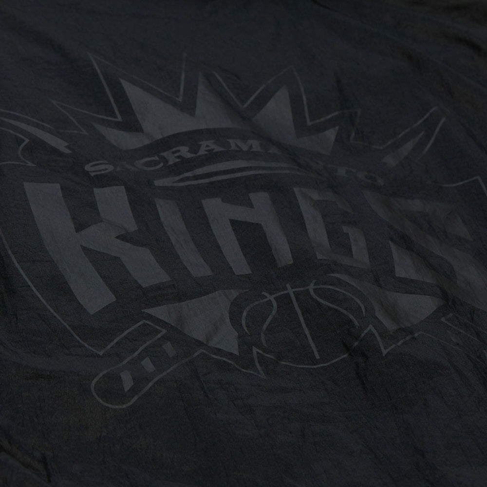 Black Sacramento Kings Playmaker Full-Zip Hooded Windbreaker Jacket | NBA