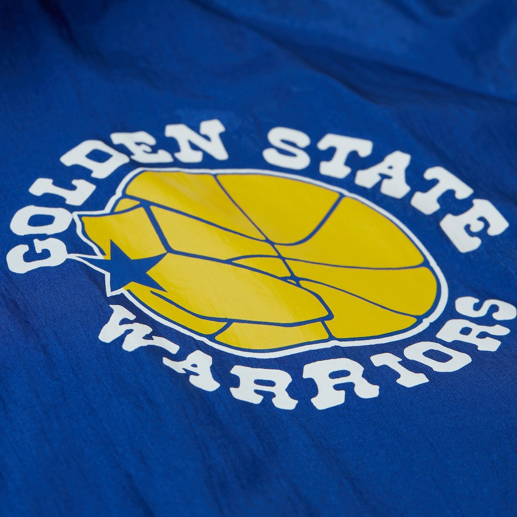 Royal Golden State Warriors Playmaker Full-Zip Hooded Windbreaker Jacket sale | NBA