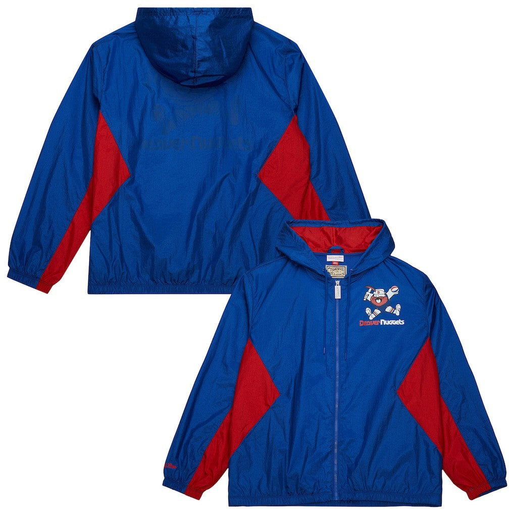 Blue Denver Nuggets Playmaker Full-Zip Hooded Windbreaker Jacket sale | NBA