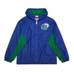 Blue Dallas Mavericks Playmaker Full-Zip Hooded Windbreaker Jacket sale | NBA