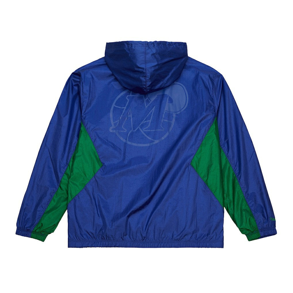 Blue Dallas Mavericks Playmaker Full-Zip Hooded Windbreaker Jacket sale | NBA
