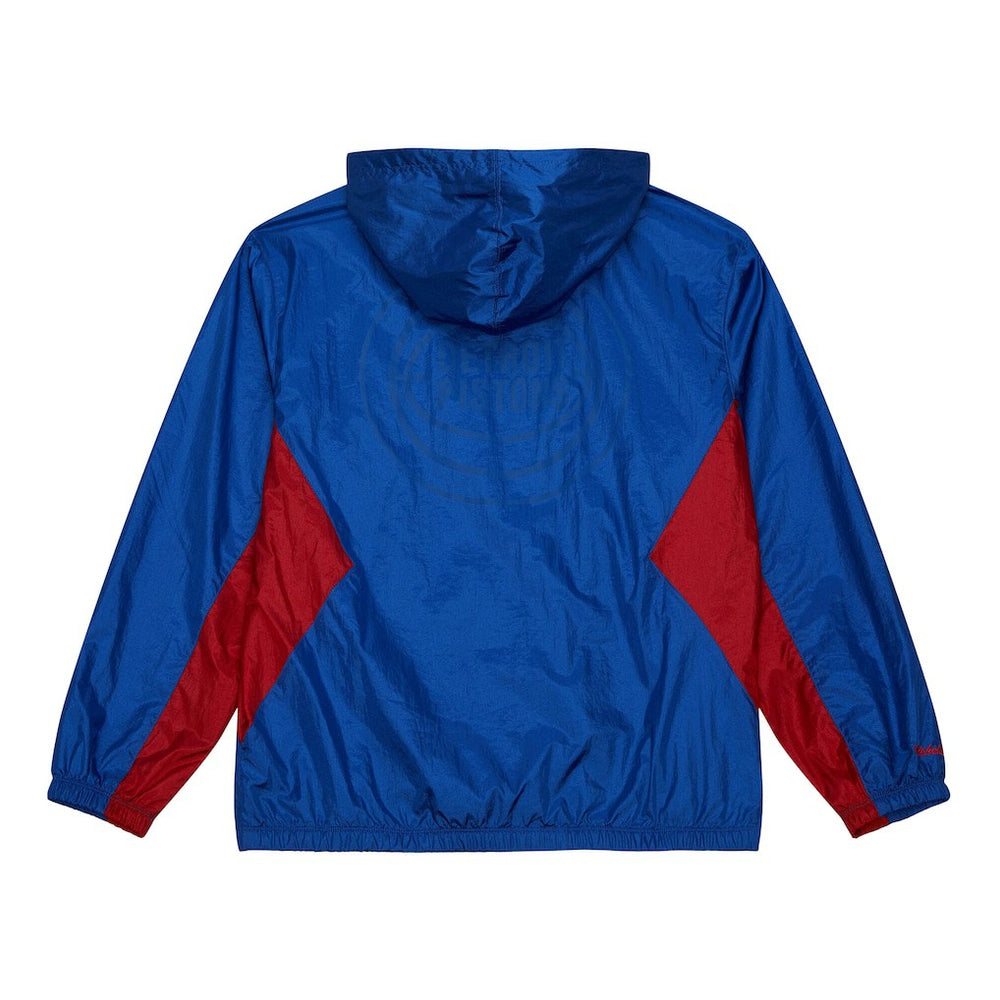 Blue Detroit Pistons Playmaker Full-Zip Hooded Windbreaker Jacket sale | NBA