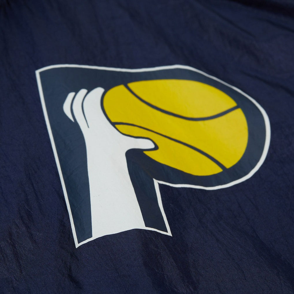 Navy Indiana Pacers Playmaker Full-Zip Hooded Windbreaker Jacket | NBA