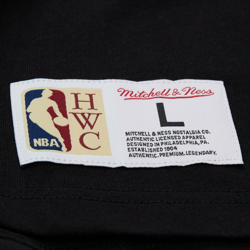 Black Miami Heat Unisex Playmaker Vintage Logo T-Shirt | NBA