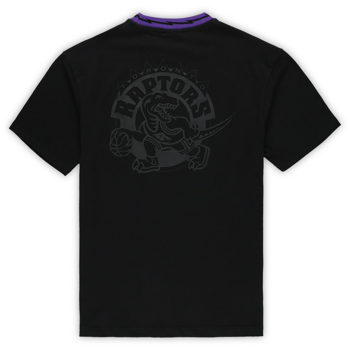 Black Toronto Raptors Unisex Playmaker Vintage Logo T-Shirt | NBA